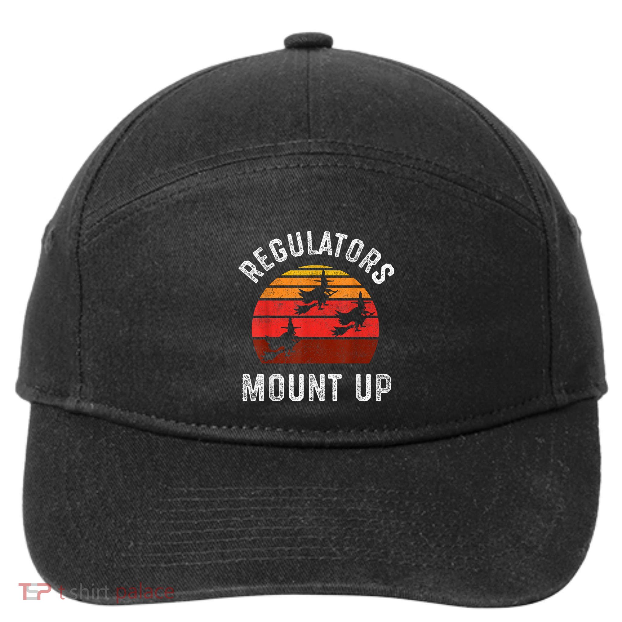 Regulators Mount Up Funny Halloween Witch 7-Panel Snapback Hat