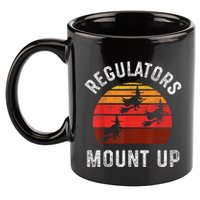 Regulators Mount Up Funny Halloween Witch 11oz C Handle Ceramic Mug