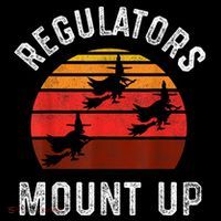 Regulators Mount Up Funny Halloween Witch Sustainable Beanie
