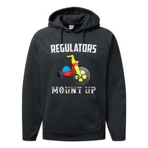 Regulators Mount Up Funny Hip Hop Rap Performance Fleece Hoodie