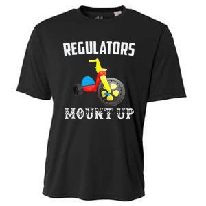 Regulators Mount Up Funny Hip Hop Rap Cooling Performance Crew T-Shirt