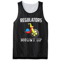 Regulators Mount Up Funny Hip Hop Rap Mesh Reversible Basketball Jersey Tank