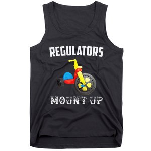 Regulators Mount Up Funny Hip Hop Rap Tank Top