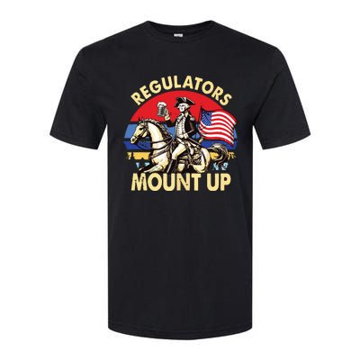 Regulators Mount Up 4th Of July Independence Day Softstyle CVC T-Shirt