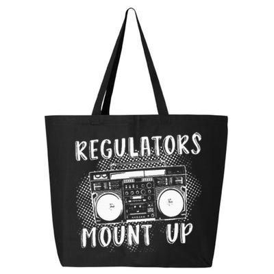 Regulators Mount Up The Radio And Music 25L Jumbo Tote