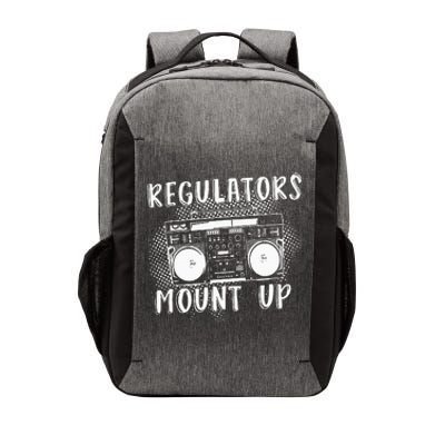 Regulators Mount Up The Radio And Music Vector Backpack