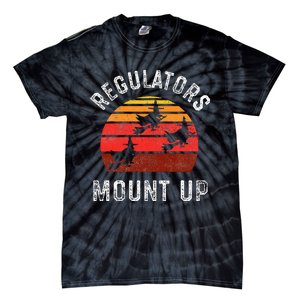 Regulators Mount Up Funny Halloween Witch Tie-Dye T-Shirt