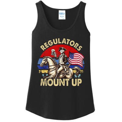 Regulators Mount Up 4th Of July Independence Ladies Essential Tank