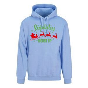 Regulators Mount Up Christmas Reindeer Santa Xmas Holidays Great Gift Unisex Surf Hoodie