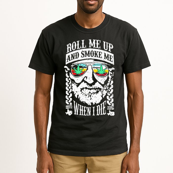 Roll Me Up And Smoke Me When I Die Tall T-Shirt