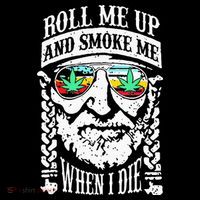 Roll Me Up And Smoke Me When I Die Sustainable Beanie