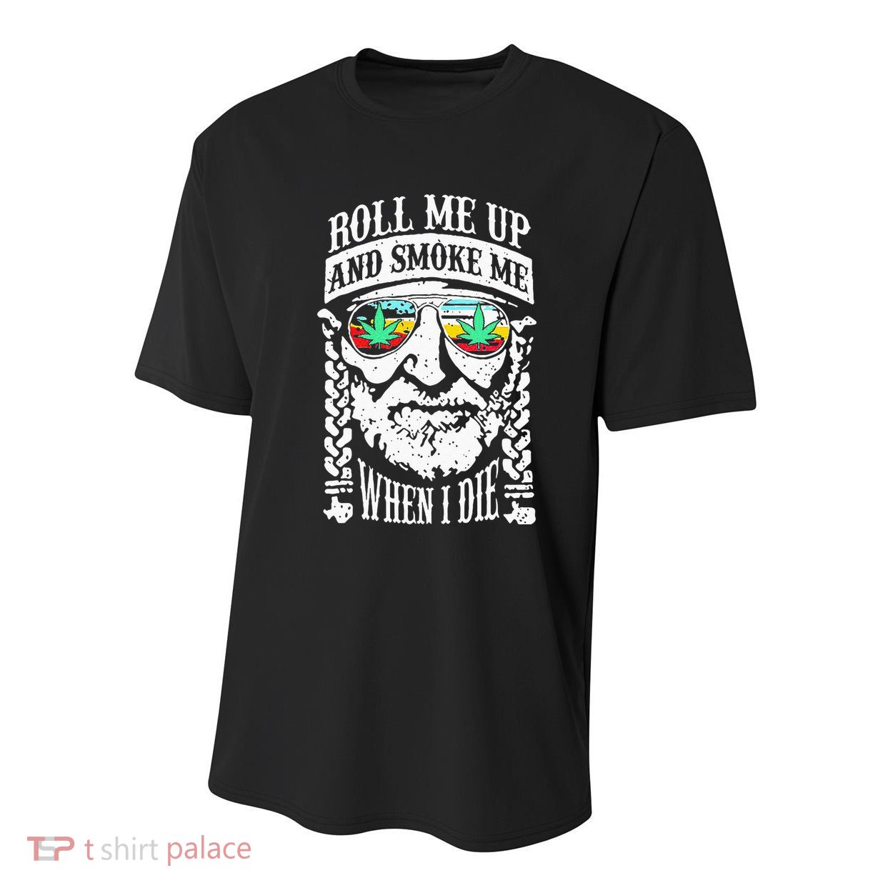 Roll Me Up And Smoke Me When I Die Youth Performance Sprint T-Shirt
