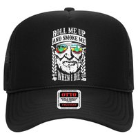 Roll Me Up And Smoke Me When I Die Trucker Hat