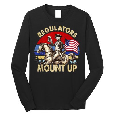 Regulators Mount Up 4th Of July Independence Day Long Sleeve Shirt