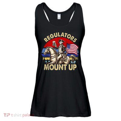 Regulators Mount Up 4th Of July Independence Day Ladies Essential Flowy Tank