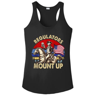 Regulators Mount Up 4th Of July Independence Day Ladies PosiCharge Competitor Racerback Tank
