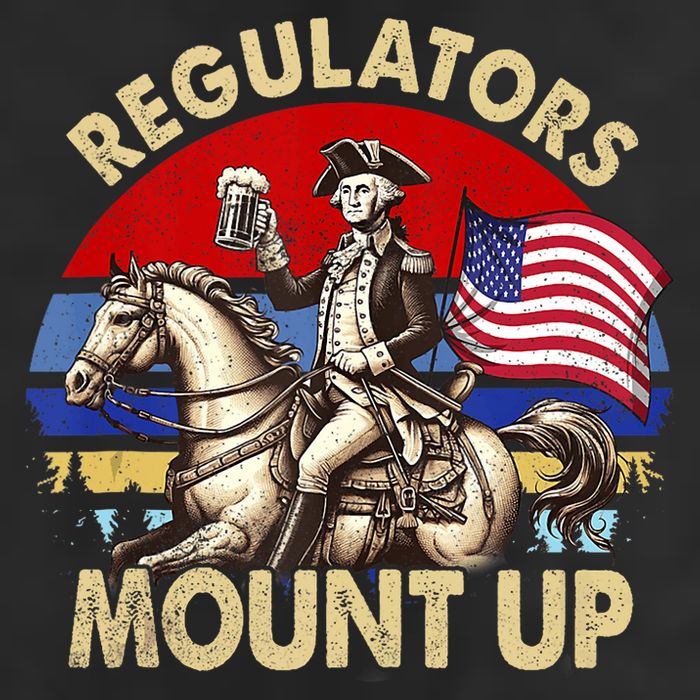 Regulators Mount Up 4th Of July Independence Day 25L Jumbo Tote