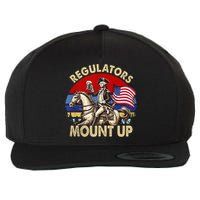 Regulators Mount Up 4th Of July Independence Day Wool Snapback Cap