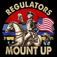 Regulators Mount Up 4th Of July Independence Day Wool Snapback Cap