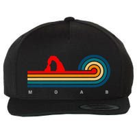 Retro Moab Utah Wool Snapback Cap