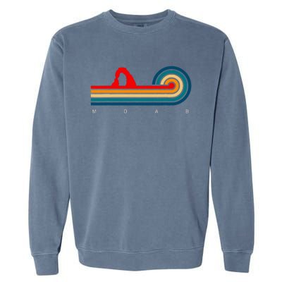 Retro Moab Utah Garment-Dyed Sweatshirt