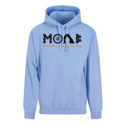 Retro Moab Utah Souvenir Mountain Biking Mtb Trail Riding Unisex Surf Hoodie