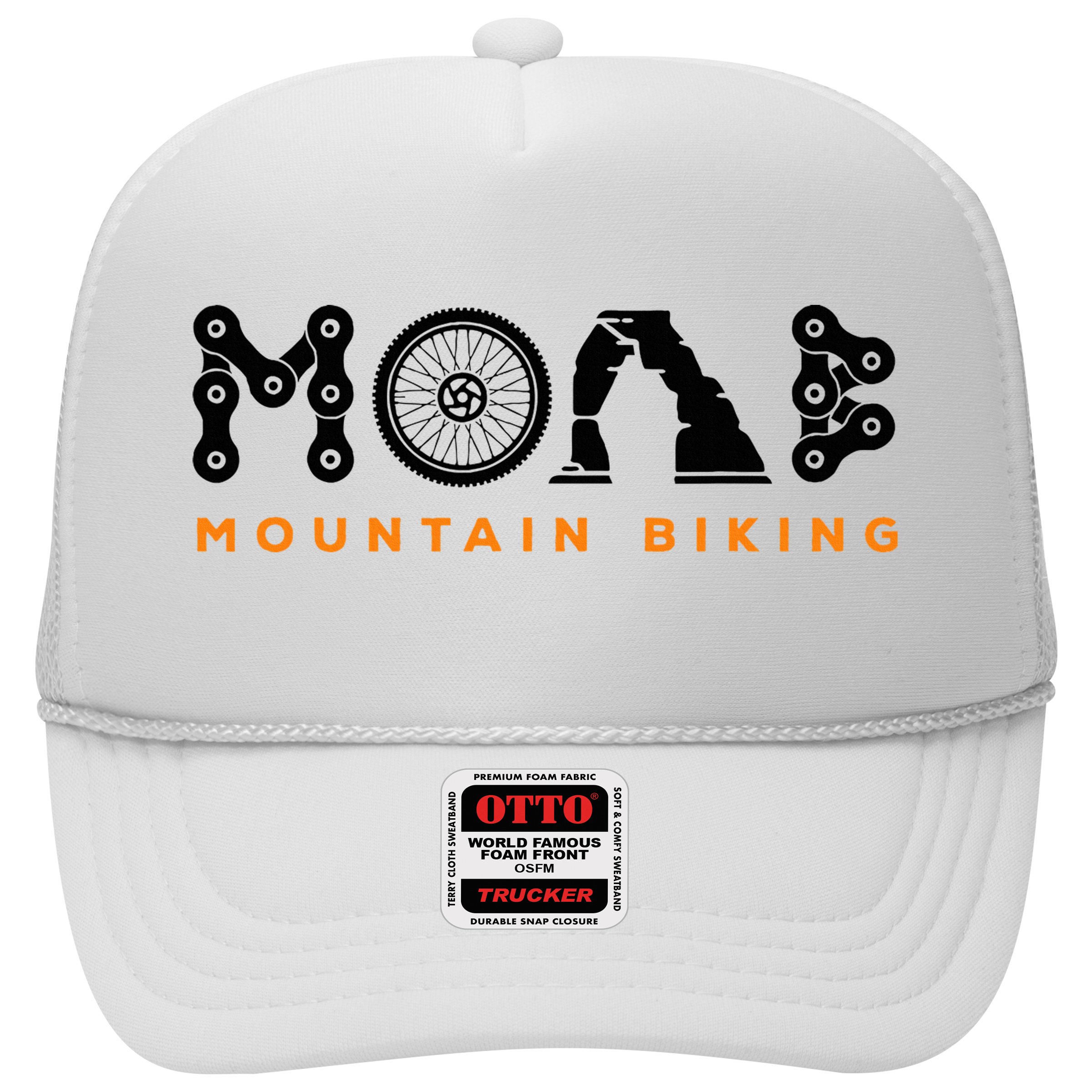 Retro Moab Utah Souvenir Mountain Biking Mtb Trail Riding Hat