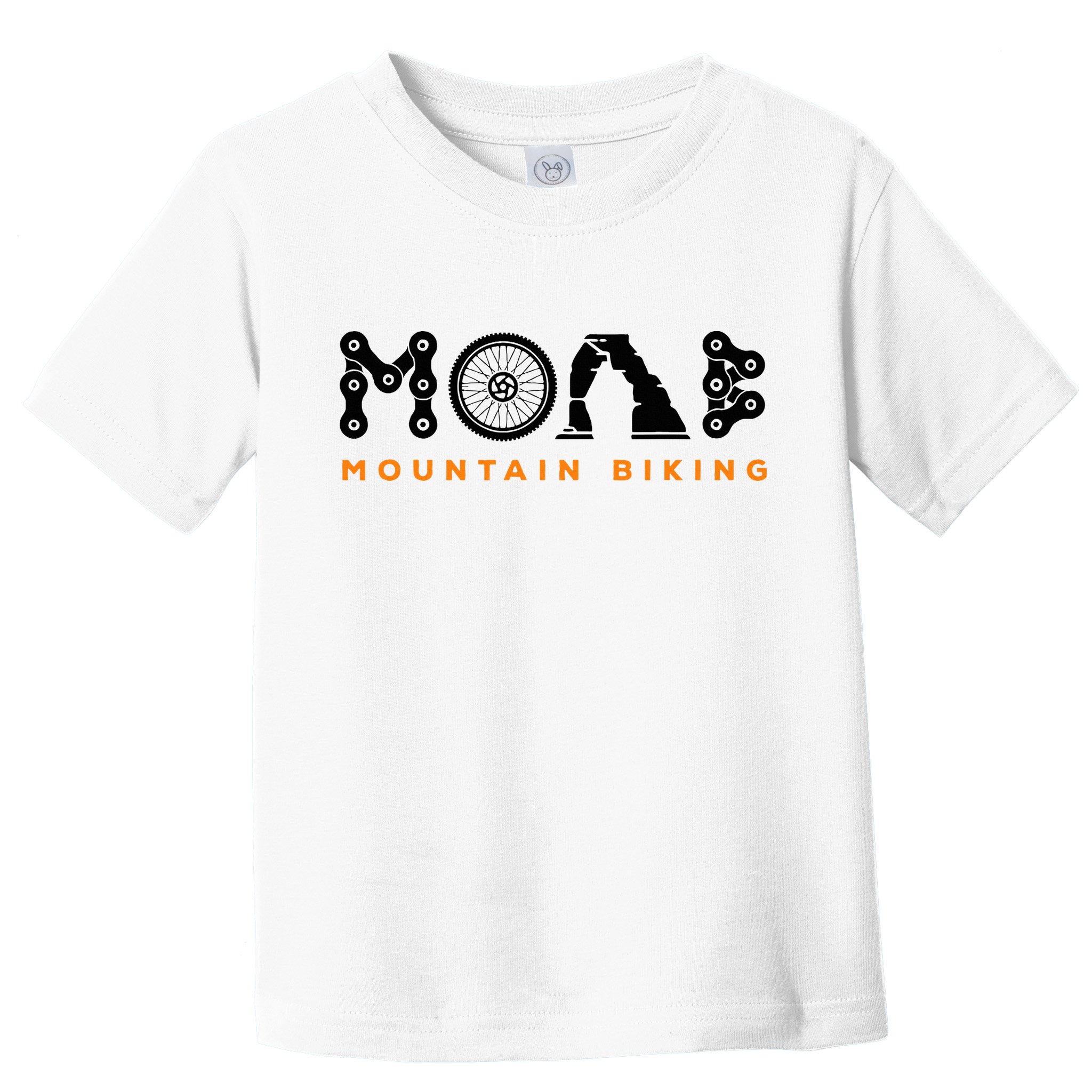 Retro Moab Utah Souvenir Mountain Biking Mtb Trail Riding Toddler T-Shirt