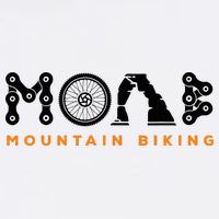 Retro Moab Utah Souvenir Mountain Biking Mtb Trail Riding Cropped Pullover Crew