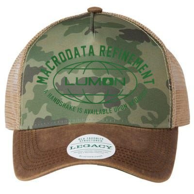 Retro Macrodata Vintage Refinet Lumon Legacy Tie Dye Trucker Hat