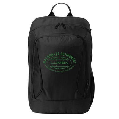 Retro Macrodata Vintage Refinet Lumon City Backpack