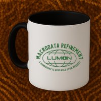 Retro Macrodata Vintage Refinet Lumon Mug