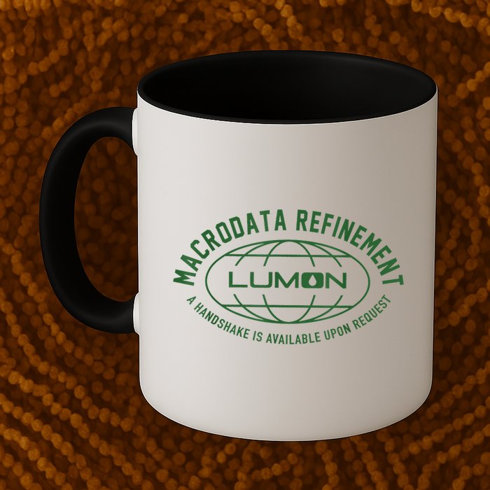Retro Macrodata Vintage Refinet Lumon Mug