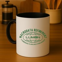 Retro Macrodata Vintage Refinet Lumon Mug