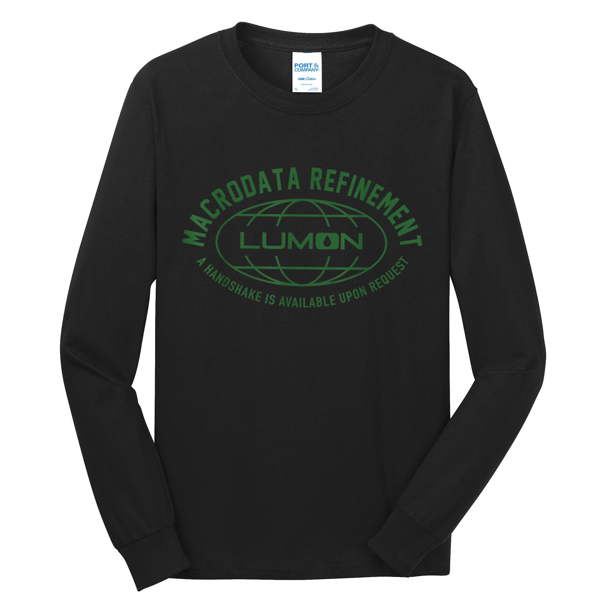 Retro Macrodata Vintage Refinet Lumon Tall Long Sleeve T-Shirt