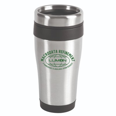 Retro Macrodata Vintage Refinet Lumon 16oz Travel Tumbler