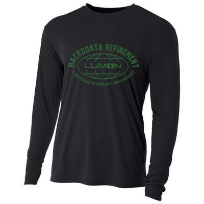 Retro Macrodata Vintage Refinet Lumon Cooling Performance Long Sleeve Crew