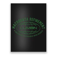 Retro Macrodata Vintage Refinet Lumon Poster
