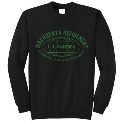 Retro Macrodata Vintage Refinet Lumon Tall Sweatshirt