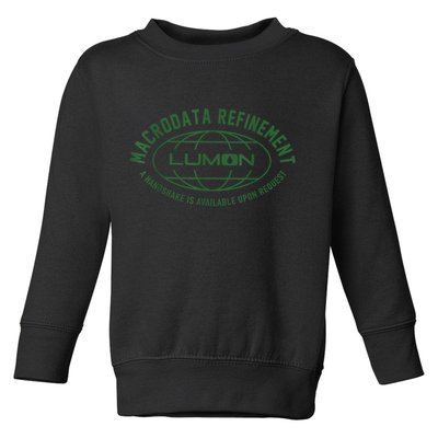 Retro Macrodata Vintage Refinet Lumon Toddler Sweatshirt