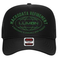 Retro Macrodata Vintage Refinet Lumon Trucker Hat