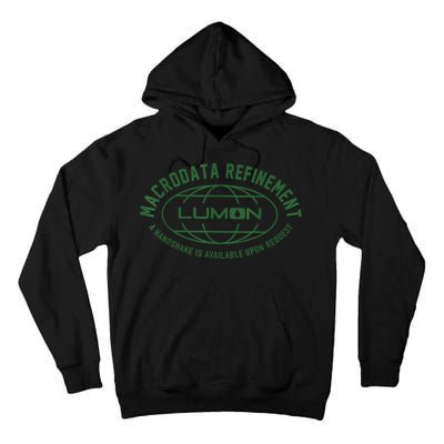 Retro Macrodata Vintage Refinet Lumon Tall Hoodie