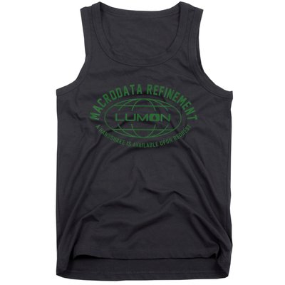 Retro Macrodata Vintage Refinet Lumon Tank Top