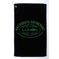 Retro Macrodata Vintage Refinet Lumon Golf Towel