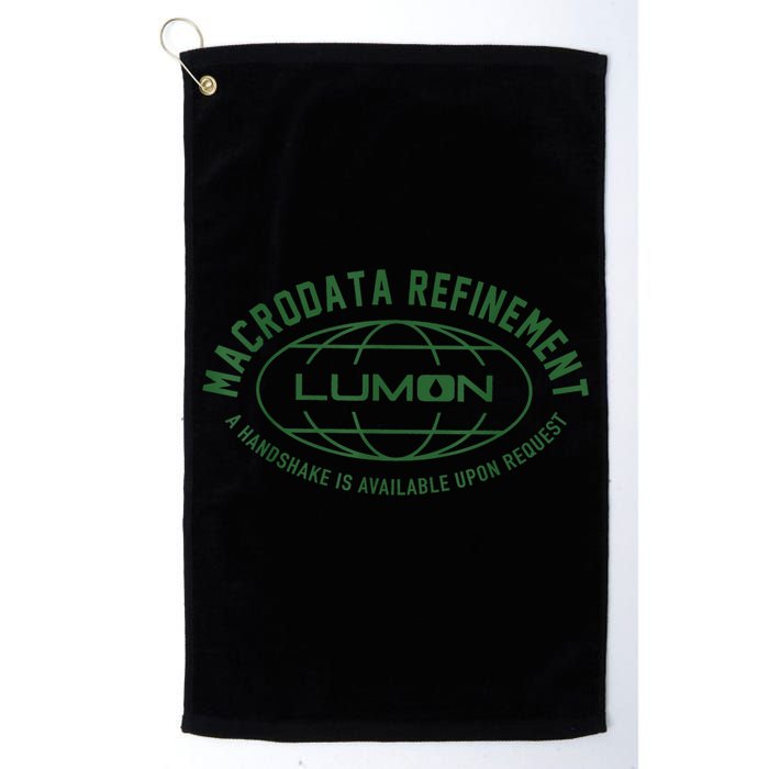 Retro Macrodata Vintage Refinet Lumon Golf Towel