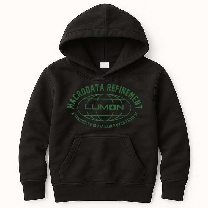 Retro Macrodata Vintage Refinet Lumon Kids Hoodie