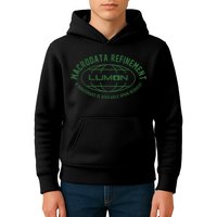 Retro Macrodata Vintage Refinet Lumon Kids Hoodie