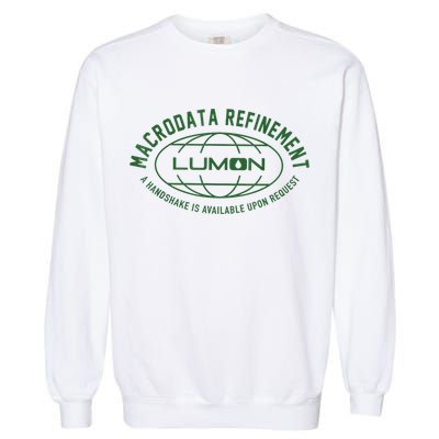 Retro Macrodata Vintage Refinet Lumon Garment-Dyed Sweatshirt