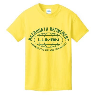 Retro Macrodata Vintage Refinet Lumon Kids T-Shirt