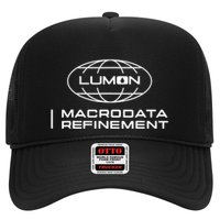 Retro Macrodata Vintage Refinement Lumon Lover Design Trucker Hat